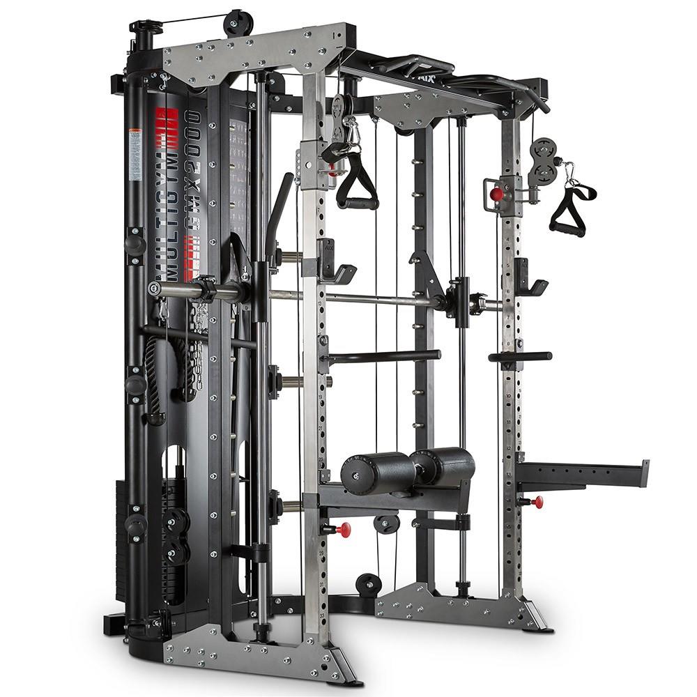 ATX Multigym GMX-2000 mit 2 x 90 KG Steckgewichten und Beinpresse