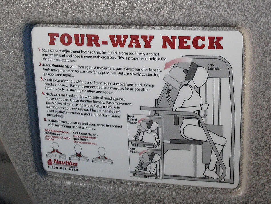 Nautilus Neck - Neck Machine, Next Generation, used