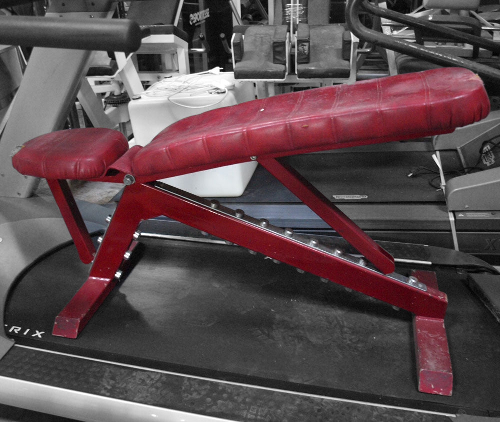 Bruns universal bench, flat bench, incline bench, used - with visual defects