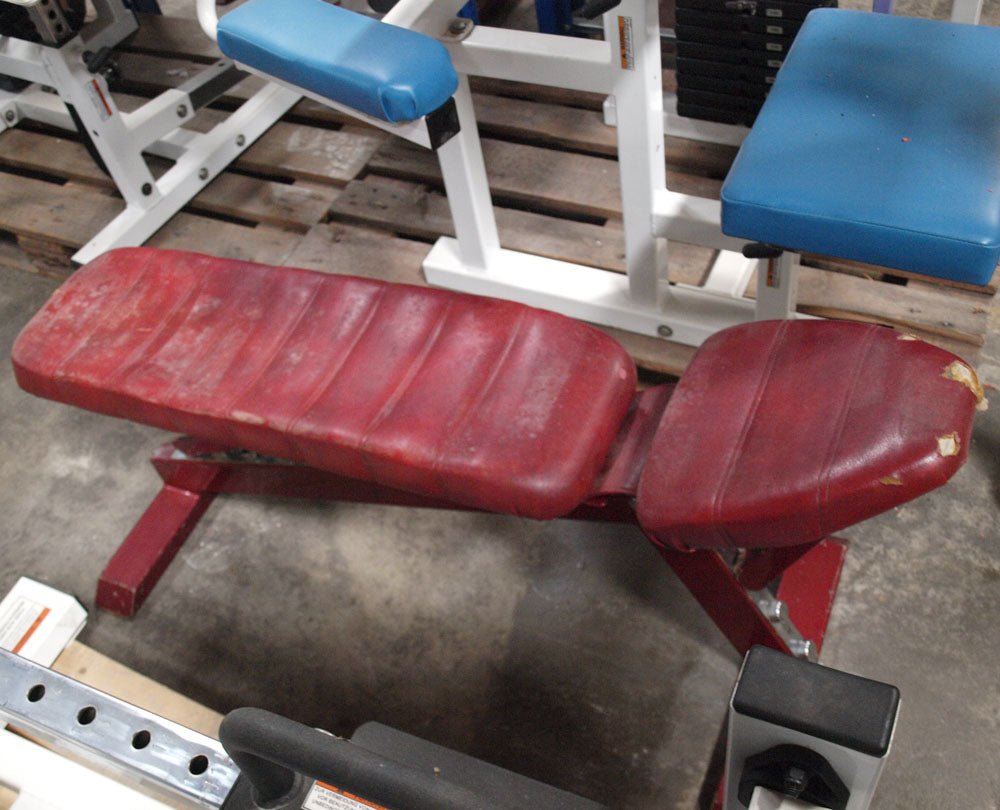 Bruns universal bench, flat bench, incline bench, used - with visual defects