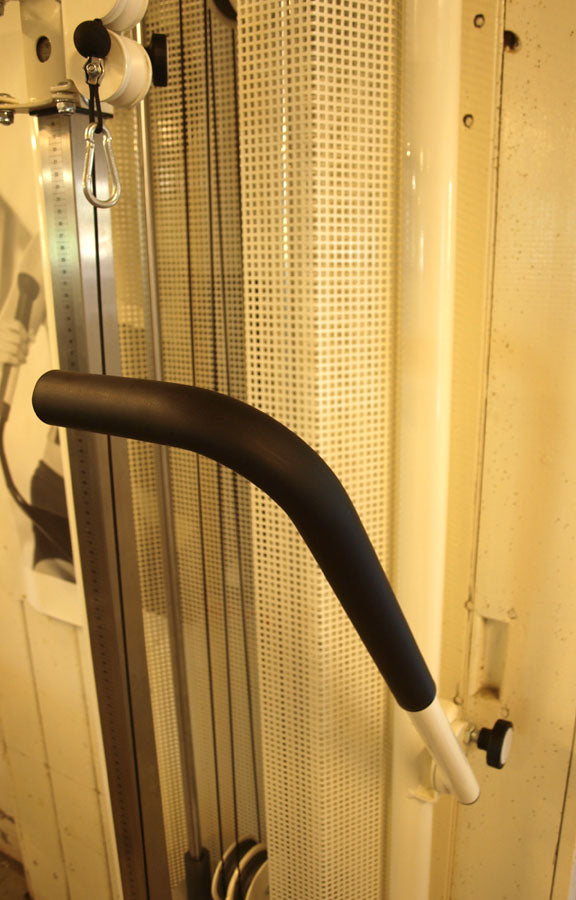 Dynamed Explosionszug, höhenverstellbar, Wandmontage, 80kg, weiß, neuwertig