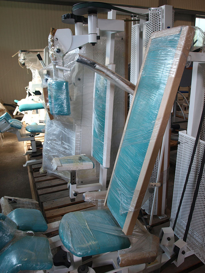 Jimsa Fitnessline- und Professionalline Kraftgerätepark, Fitnessstudio, Weiß, gebraucht