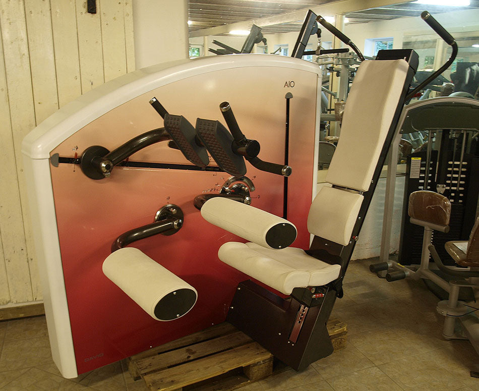 AIO by David - All in one Lösung für Homegym, Praxis, 25 Übungen in einem Gerät