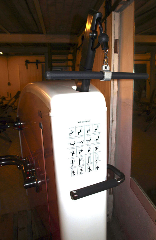 AIO by David - All in one Lösung für Homegym, Praxis, 25 Übungen in einem Gerät