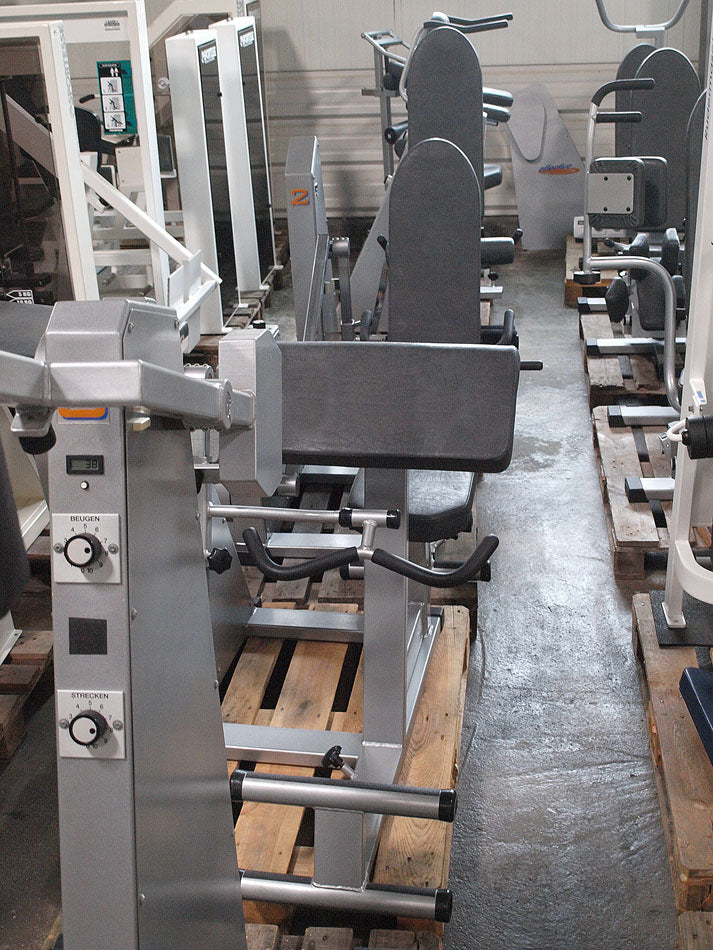 effective Zirkel - 9 fitness machines, circuit training, color silver gray, used