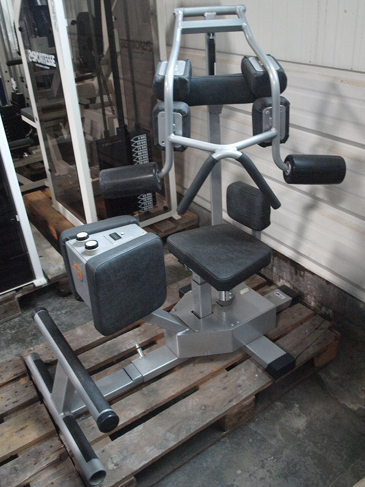 effective Zirkel - 9 fitness machines, circuit training, color silver gray, used
