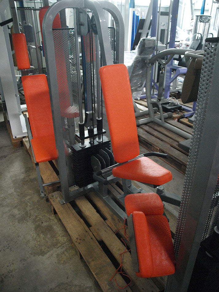 Sanimed Abductor/Adductor Machine Set, 2 machines, silver, used