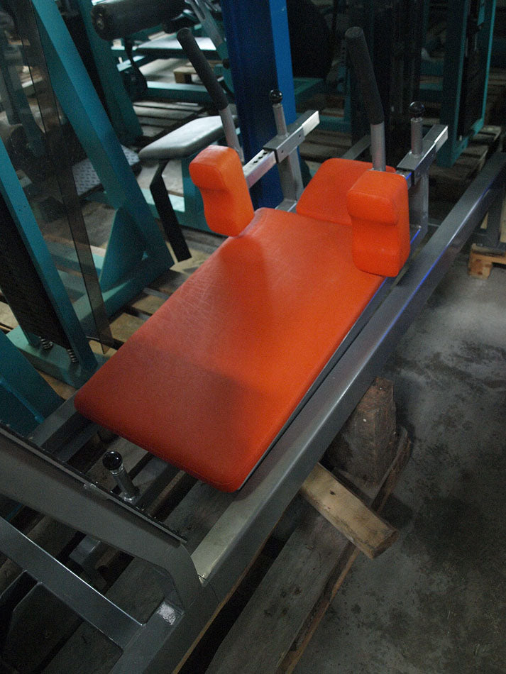 Sanimed leg press, lying, silver, used