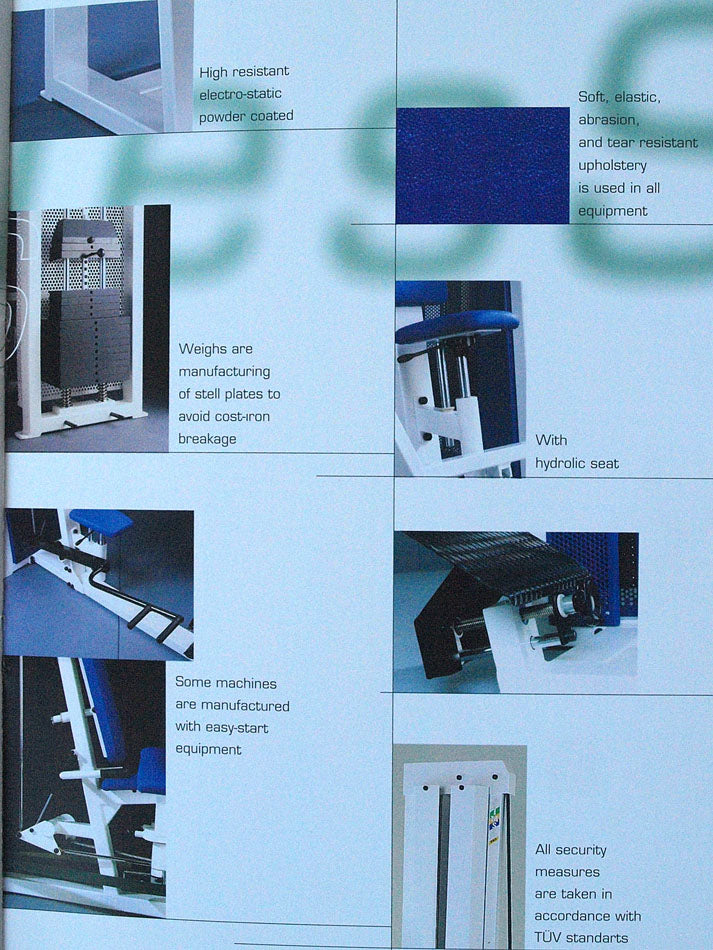 Jimsa Kraftgerätepark Professional Line, ca. 20 Kraftgeräte, Set 3