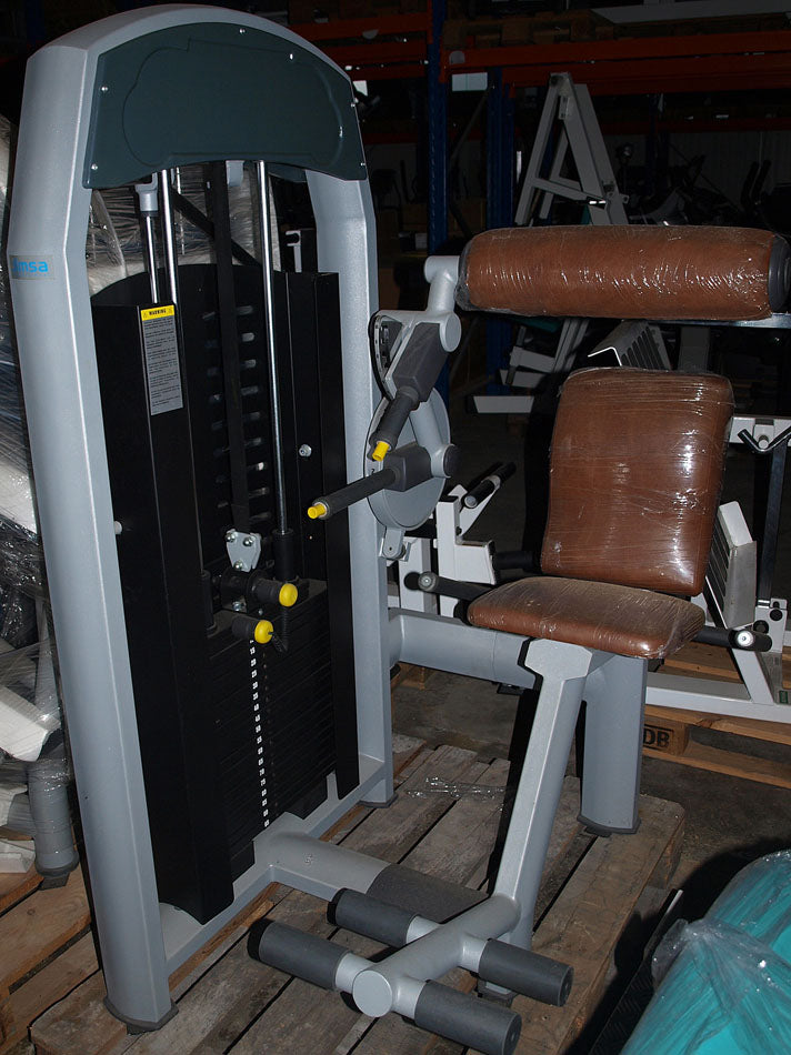 Jimsa Smartline-, Proline- und Benchline Gerätepark, 25 Kraftgeräte, Farbe Silber, Ausstellungsstücke