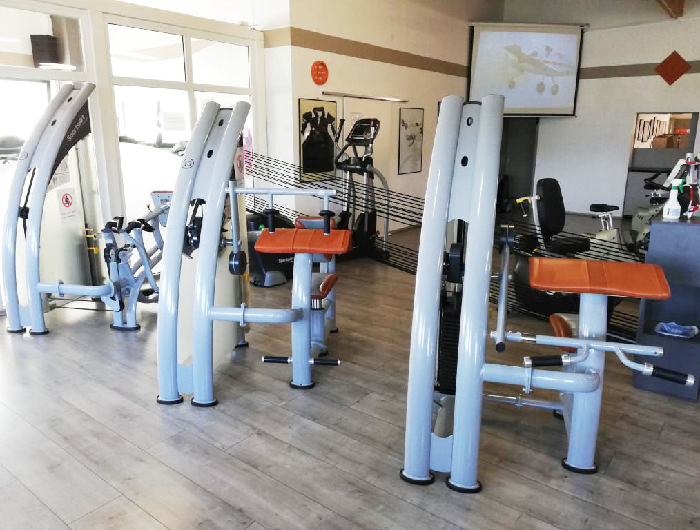 SportsArt Kraftgerätepark - 20 Kraftgeräte im Set, Status Serie, gebraucht - überholter Zustand