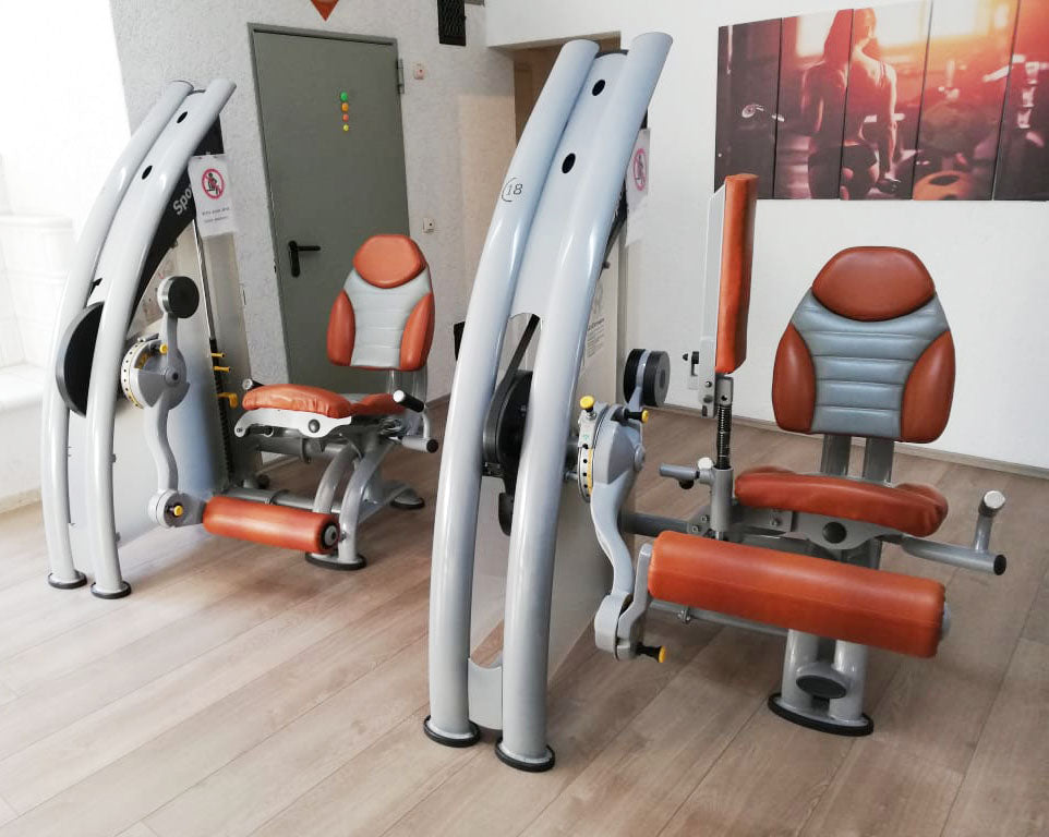 SportsArt Kraftgerätepark - 20 Kraftgeräte im Set, Status Serie, gebraucht - überholter Zustand