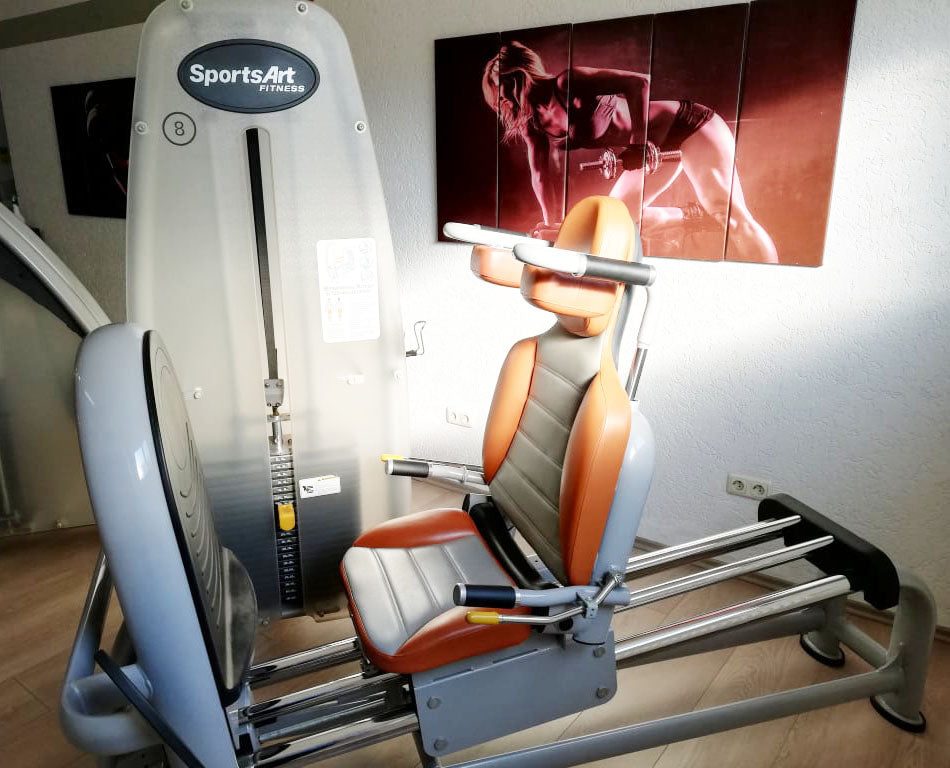 SportsArt Kraftgerätepark - 20 Kraftgeräte im Set, Status Serie, gebraucht - überholter Zustand