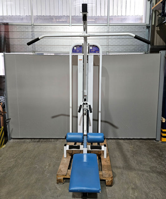 Paramount Lat-Row Model 700 - Latzug von Oben am Kabel sowie Rudern am Kabel - 2 in 1 Kombigerät, Pulldown and Row, Made in USA, gebraucht - geprüfter Zustand