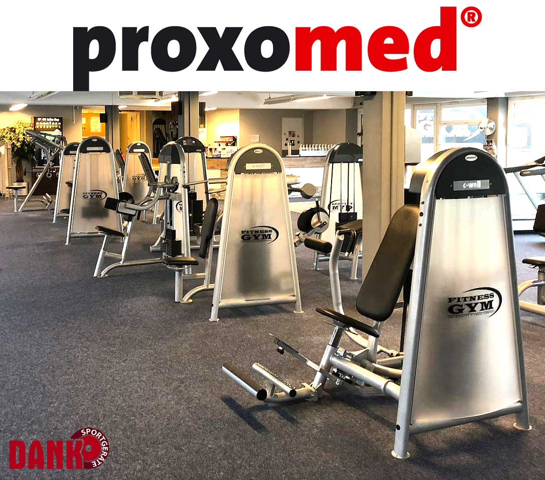 Proxomed Compass 530 medizinisches Kraftgeräteset, 26 Trainingsgeräte Proxowell C-Well, gebraucht - überholter Zustand