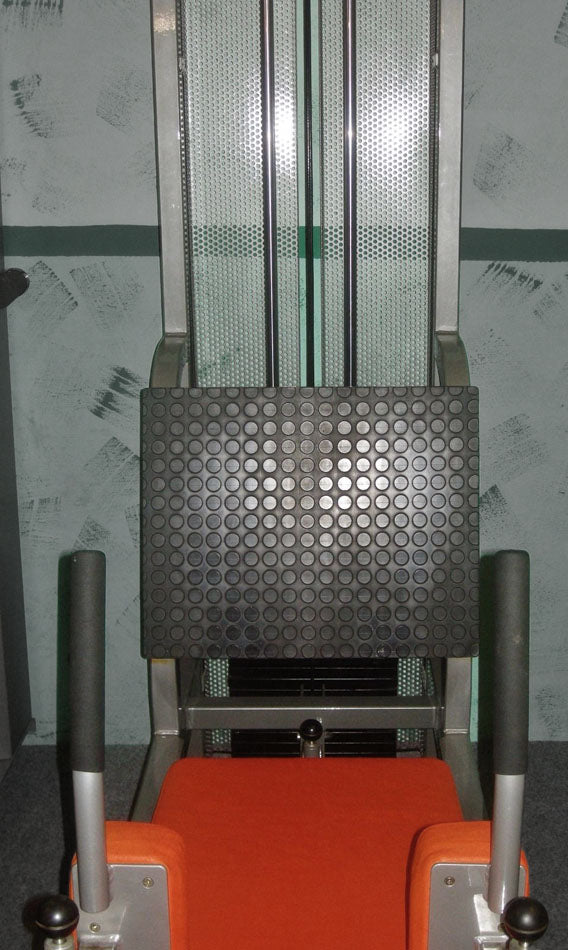 Sanimed leg press, lying, silver, used