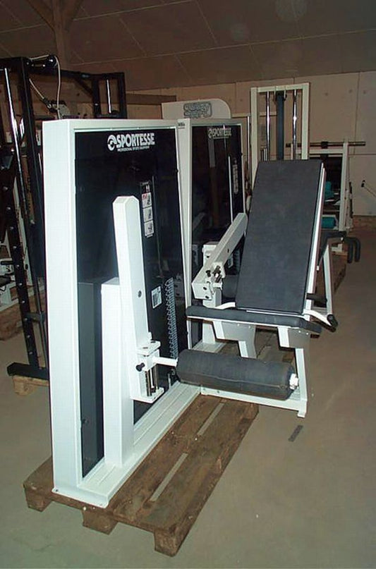 Sportesse Beinstrecker + Beinbeuger weiß, als Set