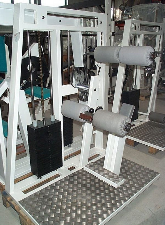 Sportesse Hyperextensionsmaschine / Rückenstrecker, Weiß, gebraucht