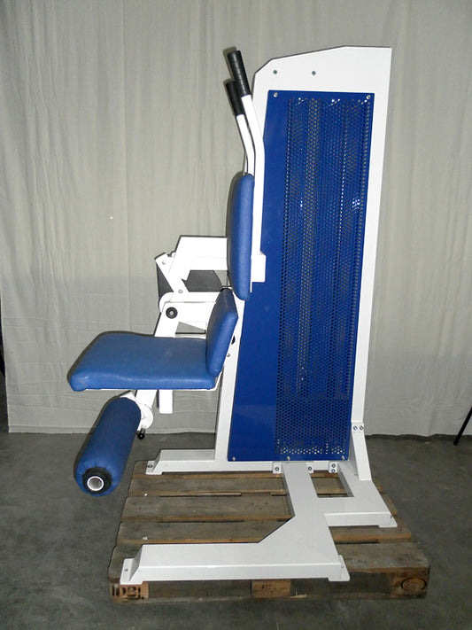 Jimsa Bauchmaschine, klappbar, weiß, Fitline, gebraucht