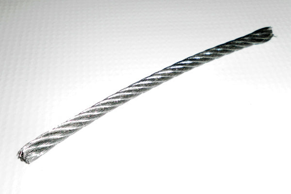 Steel cable 6 mm, running meter