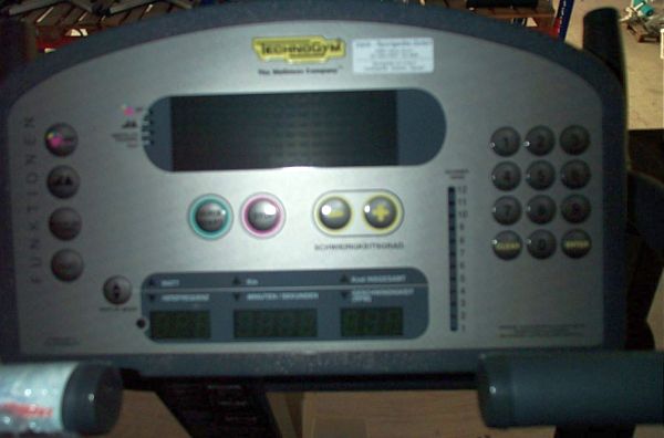Techno Gym XT Line Ergometer, grau, gebraucht