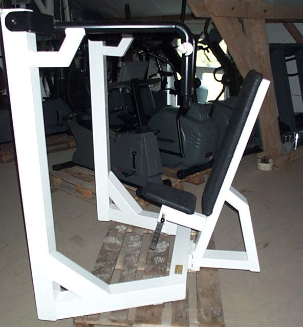 Jimsa Schulterdrückmaschine / Schulterpresse, Scheibenaufnahme / Plate loaded, Bilateral