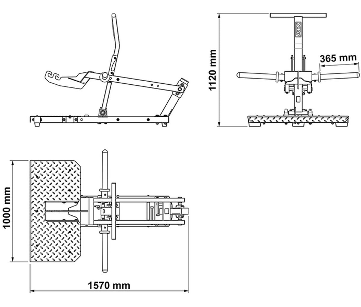 ATX Belt Squat Compact