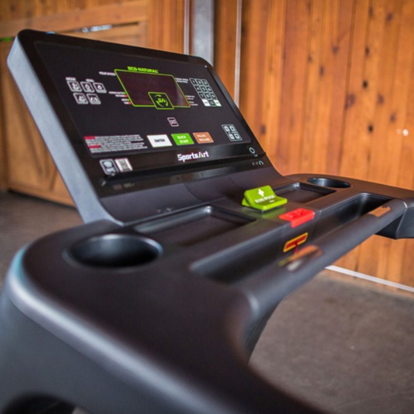 Sportsart Treadmill, Lamellen-Laufband N685 Verde