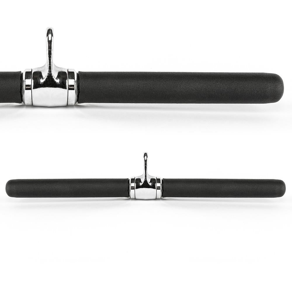 Hollow handle straight, coated, approx. 43 cm