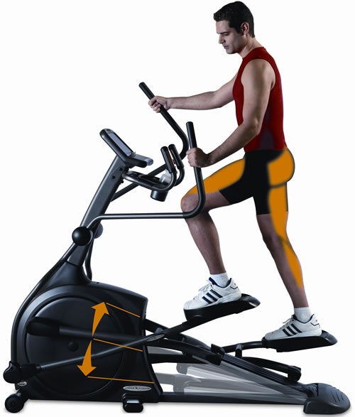 Vision X6750 HRT - Crosstrainer - Incline Elliptical Trainer, NEU - OVP