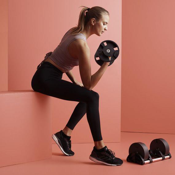 Danksport compact dumbbells with system from 2 - 32 kg