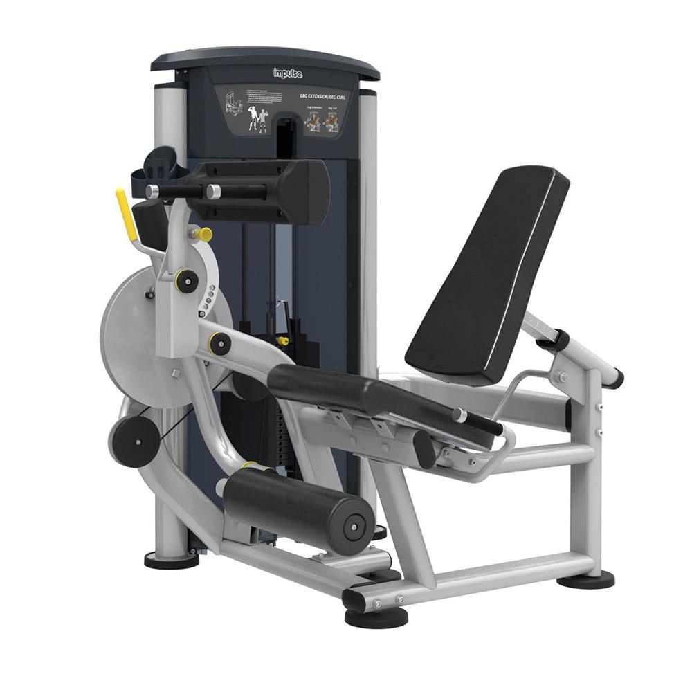 Impulse Fitness Beinstrecker und Beinbeuger sitzend, IT9528, Dual Leg/Leg Curl, 2 in 1 Kombimaschine, 90kg Gewichtsblock