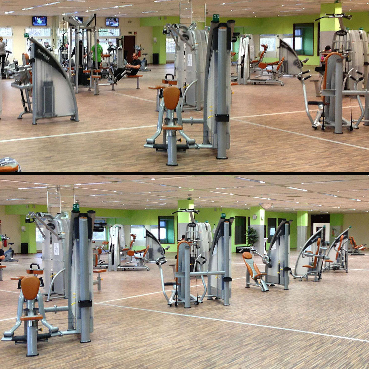 SportsArt Kraftgerätepark - 20 Kraftgeräte im Set, Status Serie, gebraucht - überholter Zustand