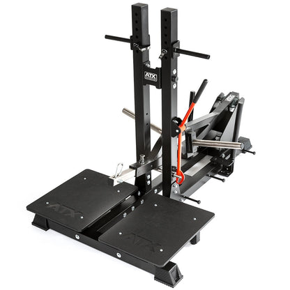 ATX Belt Squat Machine - Squat &amp; Dip Machine - Plate loaded