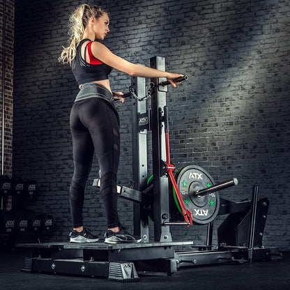 ATX Belt Squat Machine - Squat &amp; Dip Machine - Plate loaded