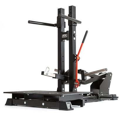 ATX Belt Squat Machine - Squat &amp; Dip Machine - Plate loaded