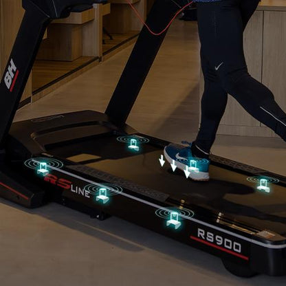 BH Fitness Laufband RS900 / MULTIMEDIA