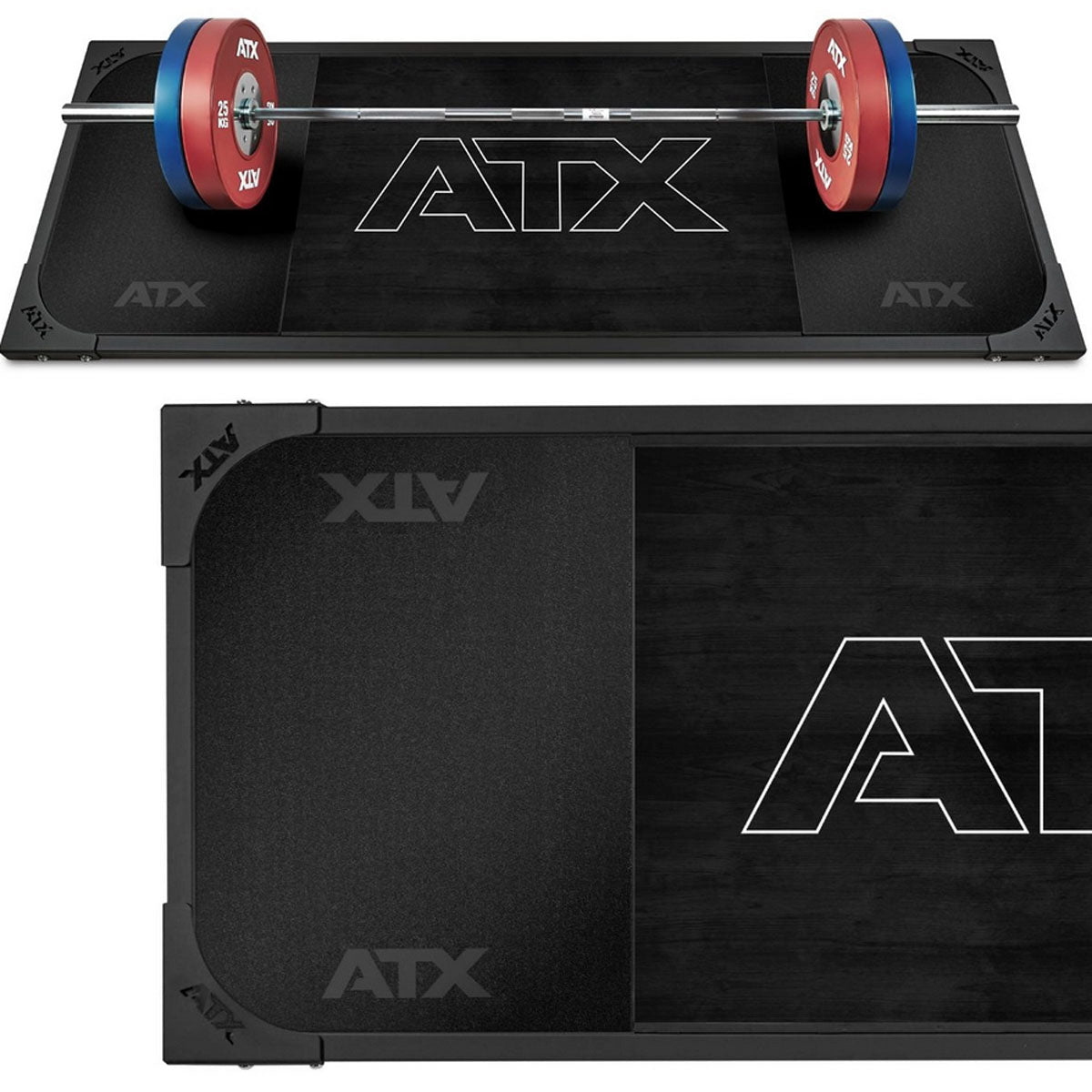 ATX Deadlift Platform with ATX Outline Logo - Black
