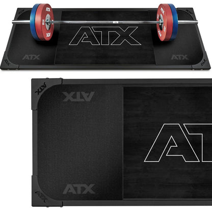 ATX Deadlift Platform with ATX Outline Logo - Black