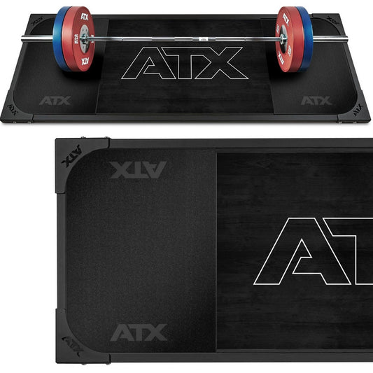 ATX Deadlift Platform with ATX Outline Logo - Black