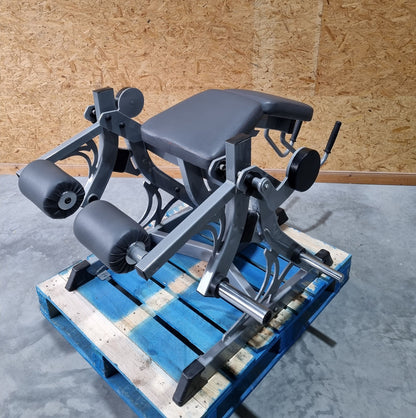 Plate loaded set, 11 strength machines, Hammer Strength replica, used - tested condition
