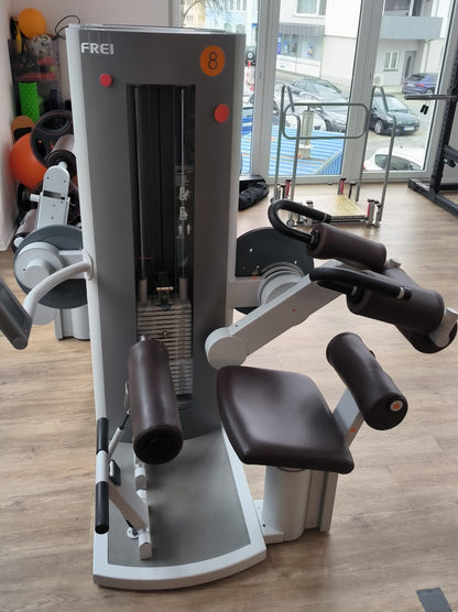 Frei Genius Eco 13er Gerätesatz, MPG, KGG, MED Zulassung, 13 Kraftgeräte im Set, Medical Physio Serie, Silber, gebraucht - überholter Zustand