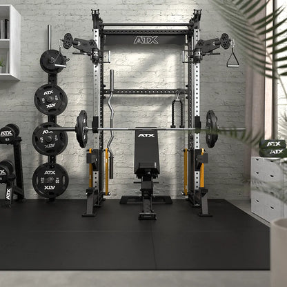 ATX Cable Half Rack mit 2 x 90 kg Steckgewichten