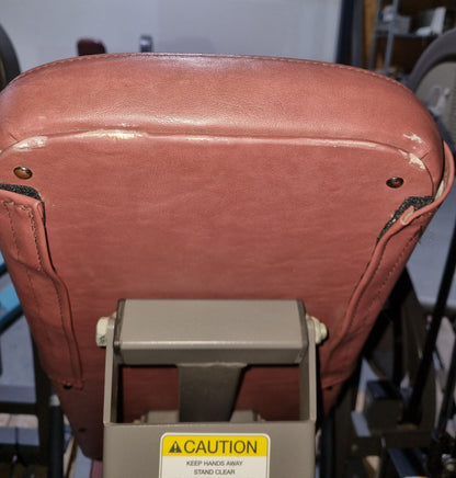 Nautilus Nitro leg extension and leg curl seated, 2 machines in a set, leg curl and leg extension seated, frame color anthracite, used - refurbished condition