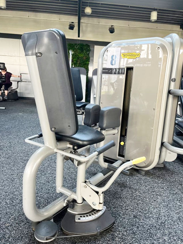 TechnoGym 13 strength training machines in a set, Element Line series, used - refurbished condition