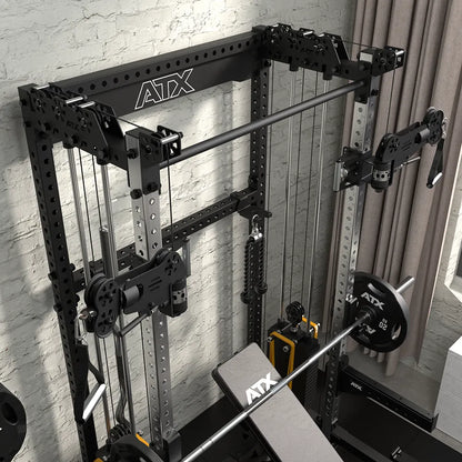 ATX Cable Half Rack mit 2 x 90 kg Steckgewichten