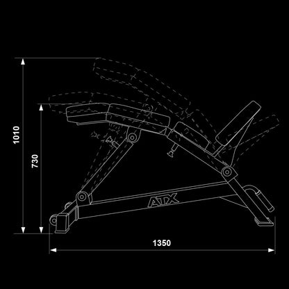 ATX Curved Incline Bench