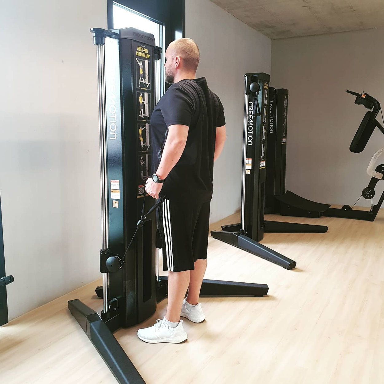 Freemotion Genesis strength training set, 10 bilateral cable pulleys, built in 2019 and 2020 - can also be used as a circuit, made in the USA - used - like new condition
