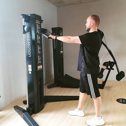 Freemotion Genesis strength training set, 10 bilateral cable pulleys, built in 2019 and 2020 - can also be used as a circuit, made in the USA - used - like new condition