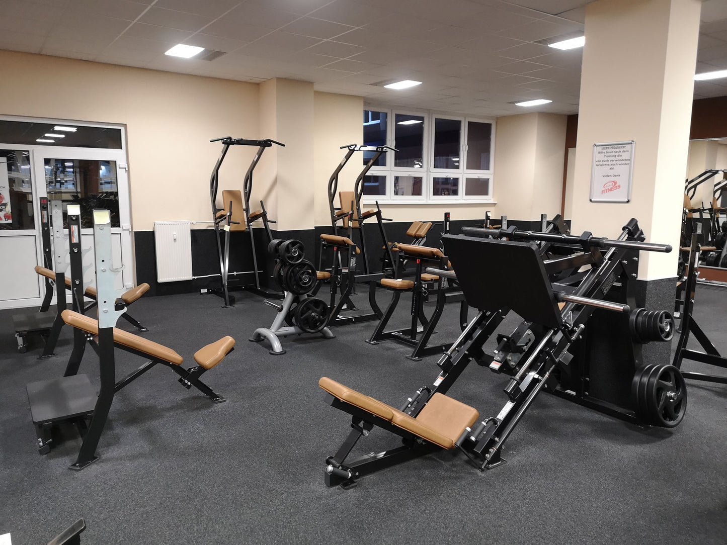 Life Fitness & Hammer Strength - 93 Fitnessgeräte - Kraftgeräte, Cardiogeräte, Plate loaded Geräte, Bänke etc - komplettes Fitnessstudio - gebraucht - TOP Zustand